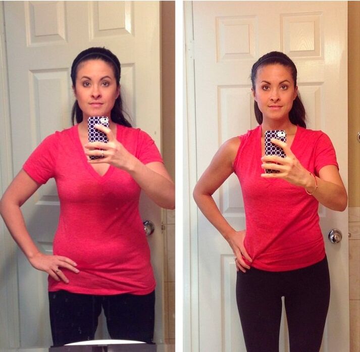 the result of weight loss with a large initial weight